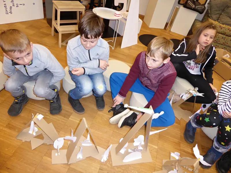 3.třída ve vánoční galerii