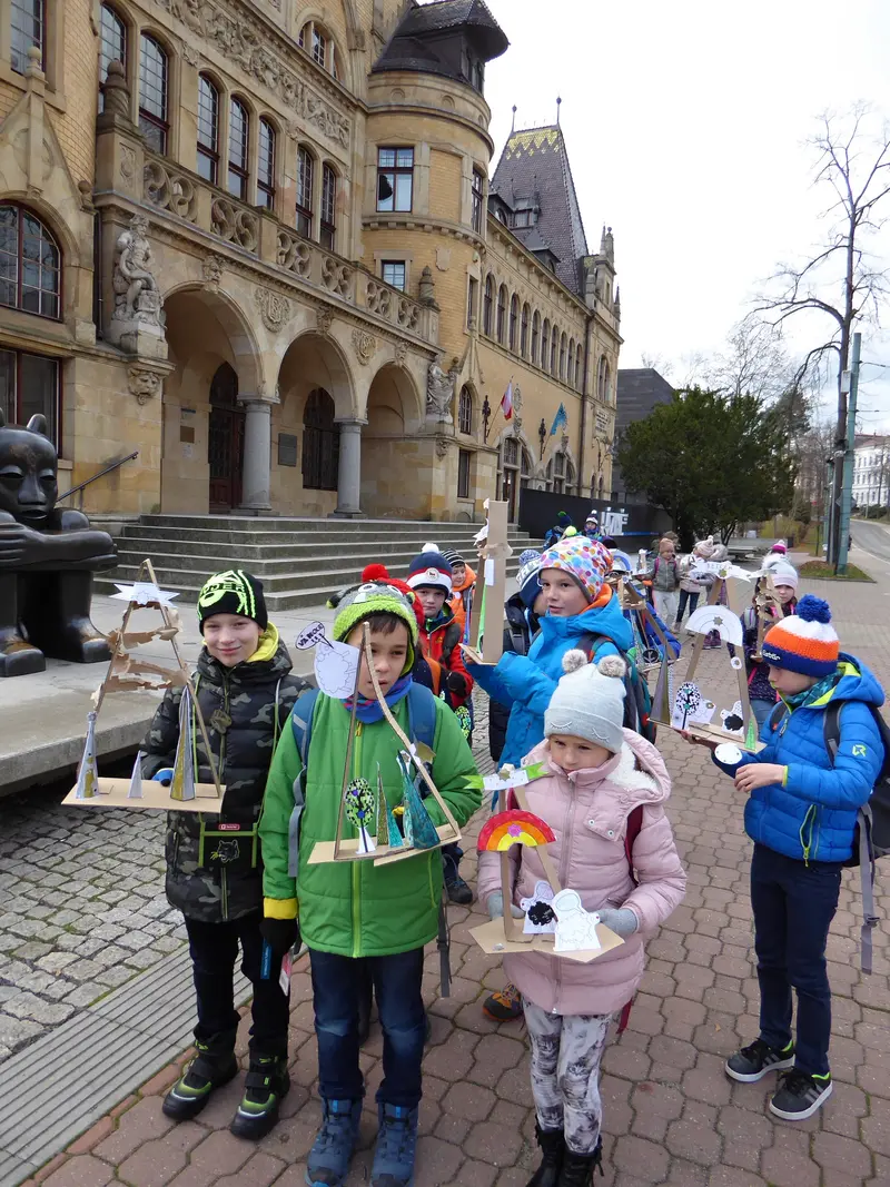 3.třída ve vánoční galerii