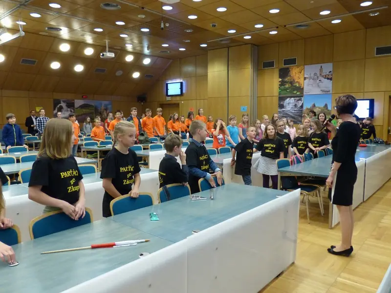 Školní parlament na krajském úřadě