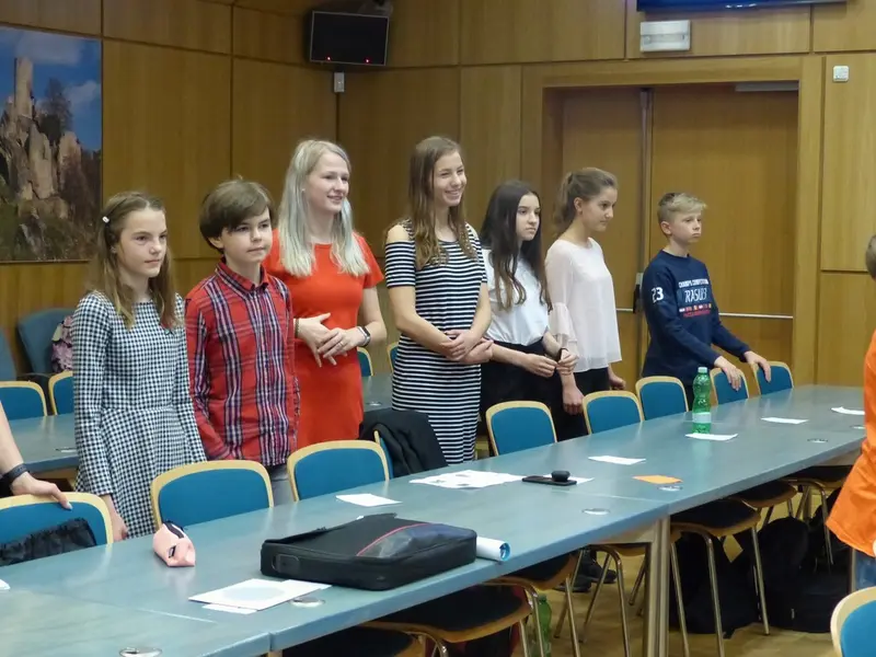 Školní parlament na krajském úřadě