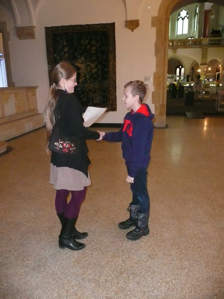 Vysvědčení v muzeu 4.tř