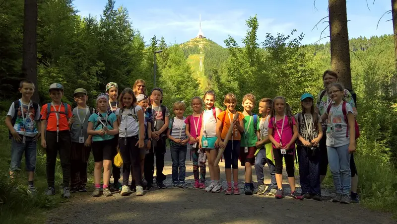 2.B - Školní výlet na Ještěd