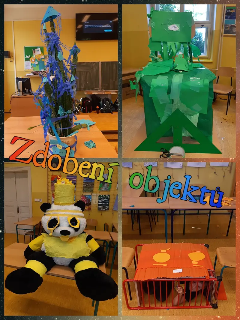 6.tř. Vv Zdobení objektů
