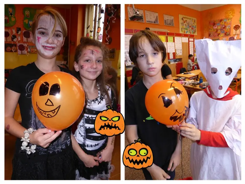 4. tř. o Halloweenu
