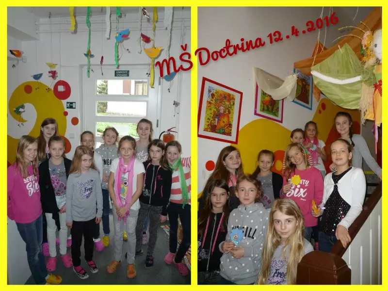 4. třída čte s předškoláčky