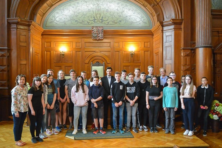 Výměnný pobyt studentů z Wolfsburgu