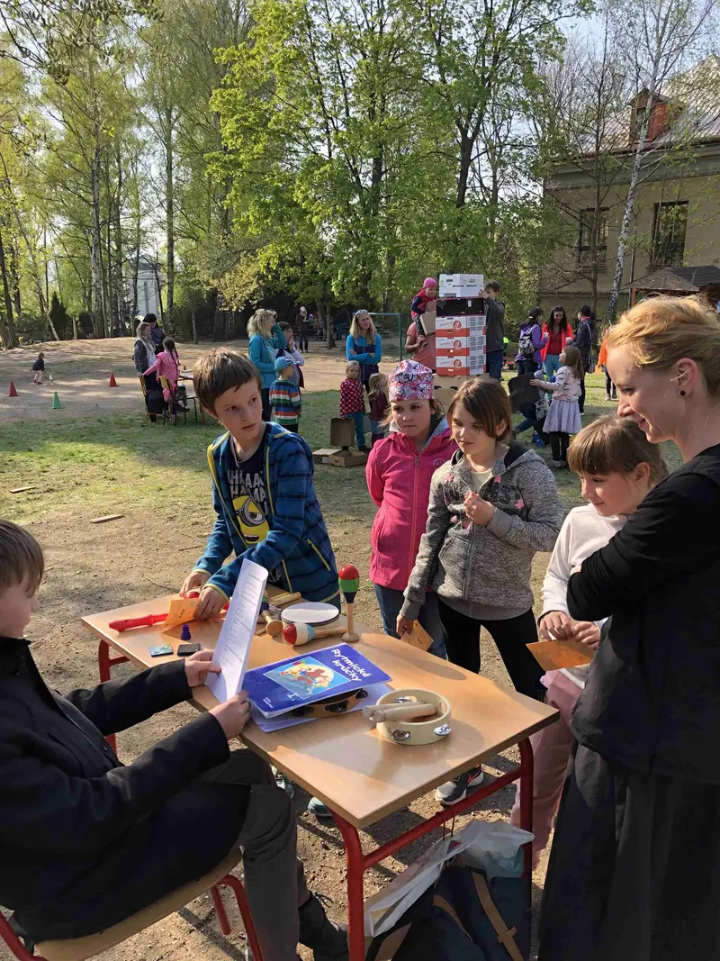 Odemykání školní zahrady
