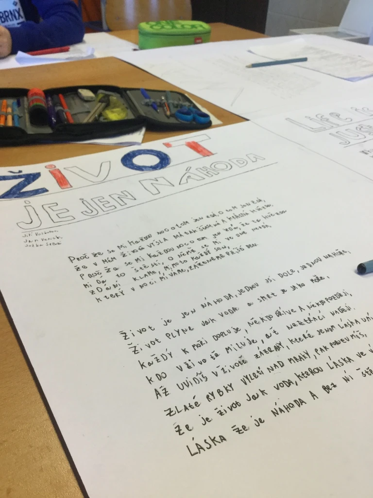 Průběh práce na projektových dnech