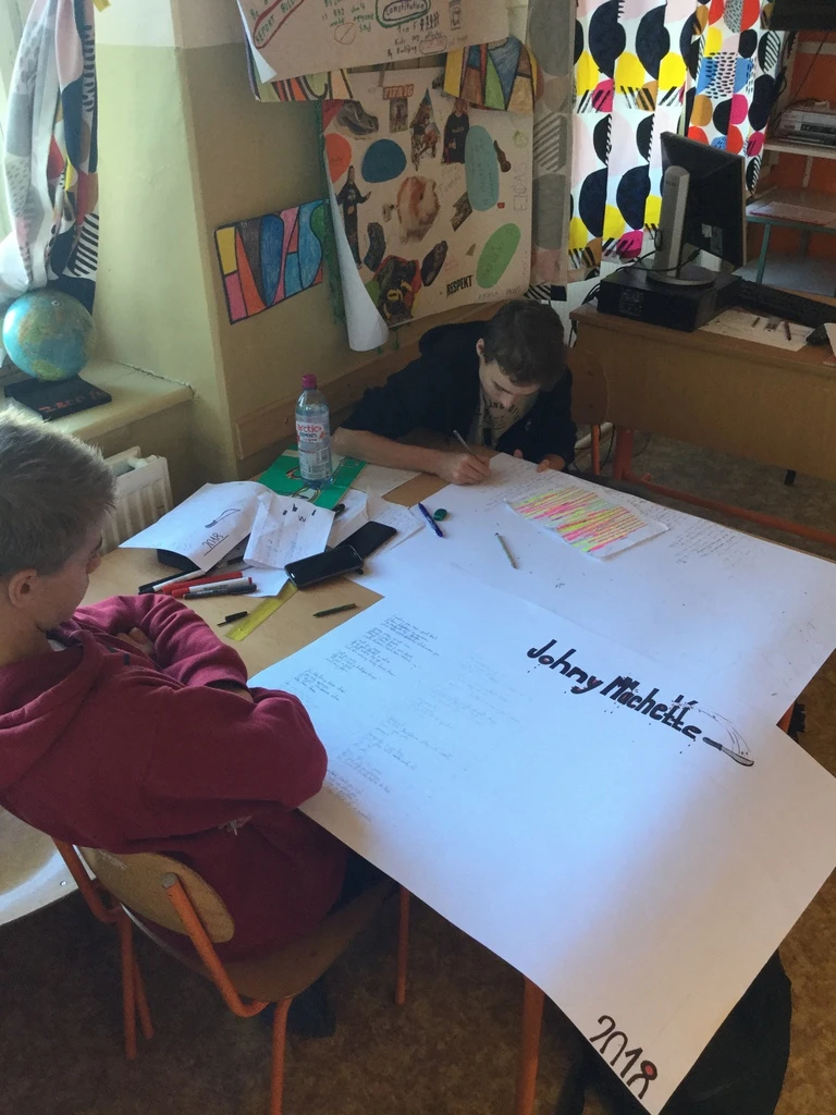 Průběh práce na projektových dnech